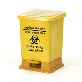 THÙNG RÁC CHÂN ĐẠP 15L