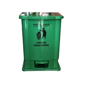 thùng rác đạp chân 15l